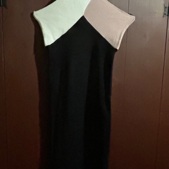 Le Superbe Drinks On You Knit Bodycon Dress Neutral Trifecta Size S - Picture 10 of 14